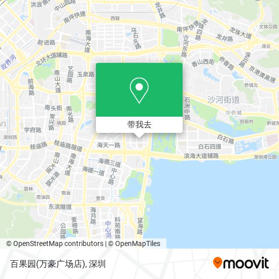 百果园(万豪广场店)地图