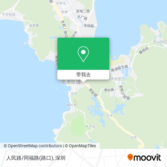 人民路/同福路(路口)地图