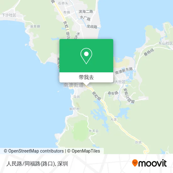 人民路/同福路(路口)地图
