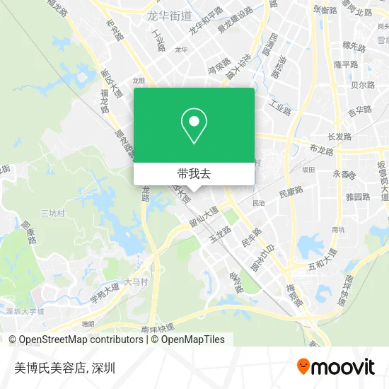 美博氏美容店地图