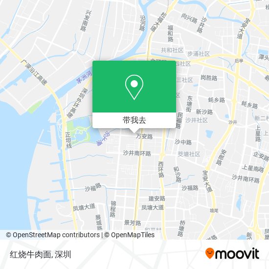 红烧牛肉面地图
