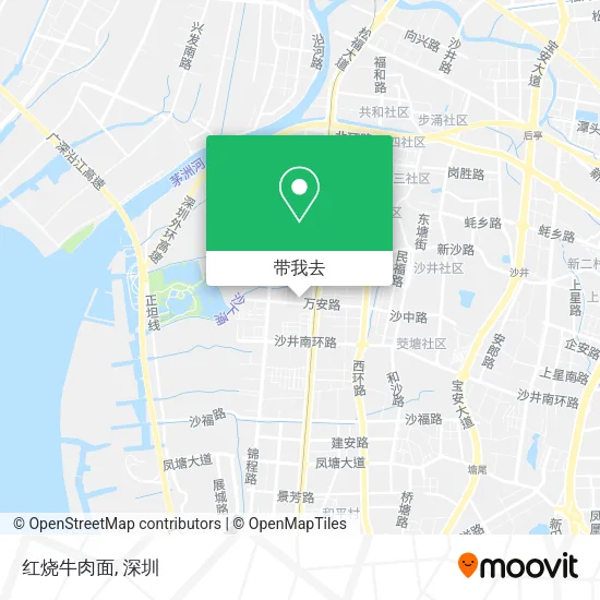 红烧牛肉面地图