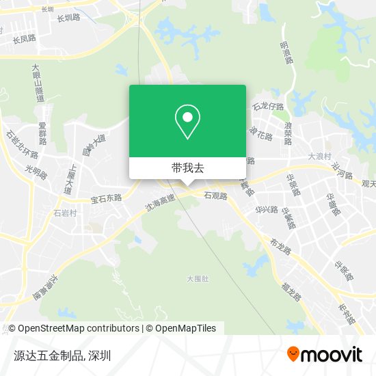 源达五金制品地图