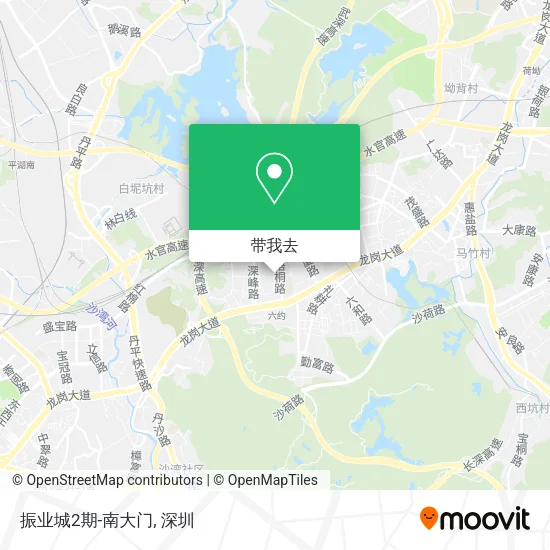 振业城2期-南大门地图