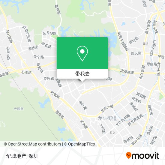 华城地产地图