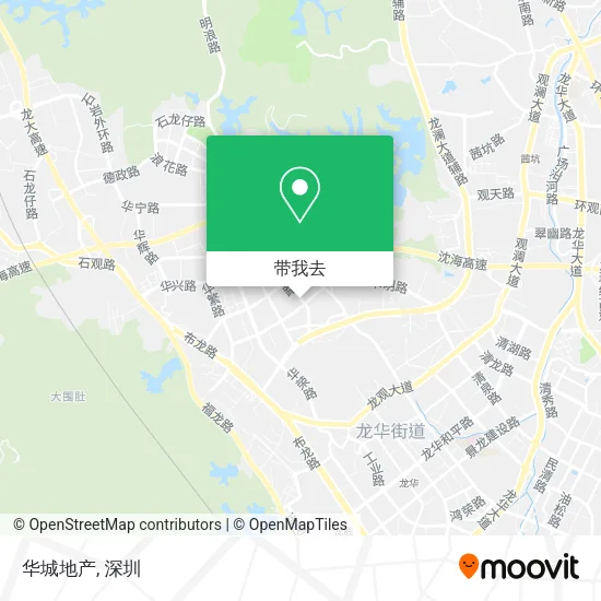 华城地产地图
