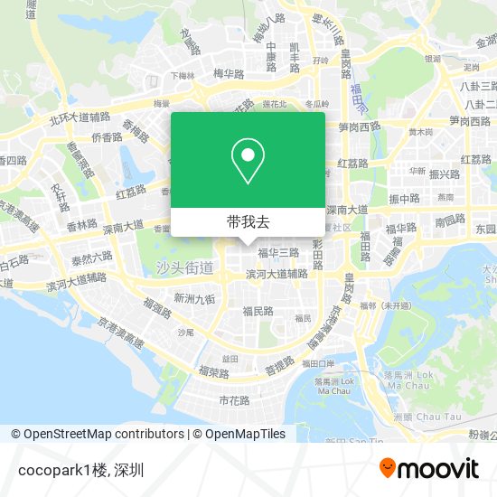 cocopark1楼地图