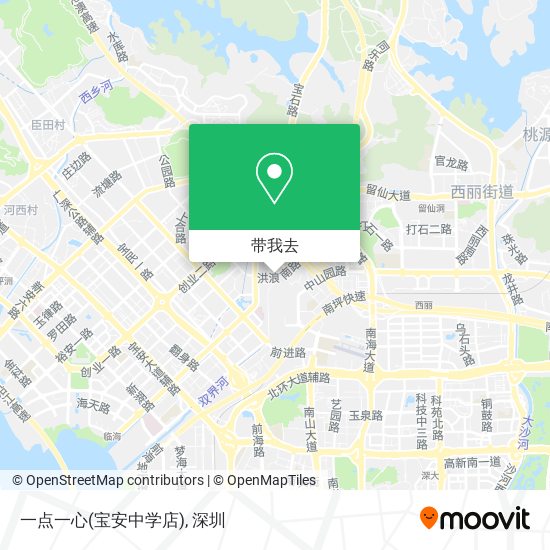 一点一心(宝安中学店)地图