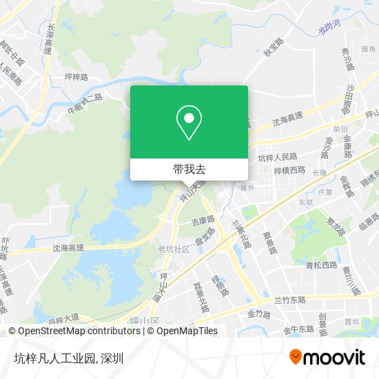 坑梓凡人工业园地图