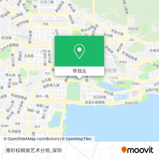 雍轩棕榈泉艺术分馆地图
