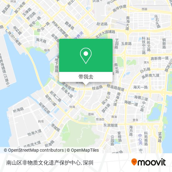 南山区非物质文化遗产保护中心地图