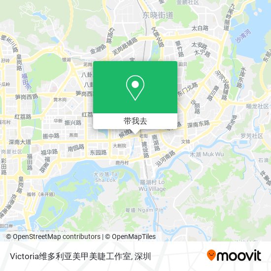 Victoria维多利亚美甲美睫工作室地图