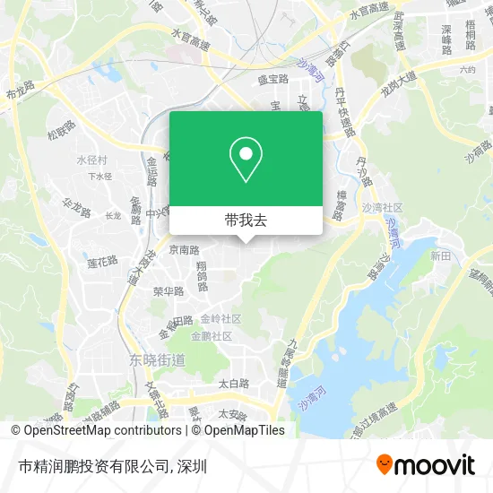 巿精润鹏投资有限公司地图