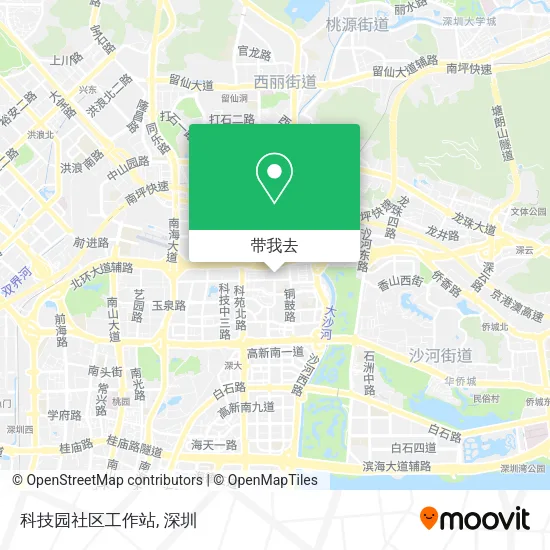 科技园社区工作站地图