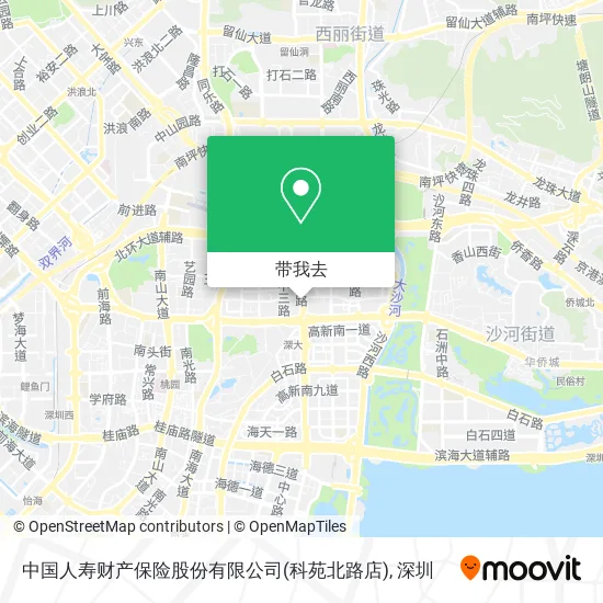 中国人寿财产保险股份有限公司(科苑北路店)地图
