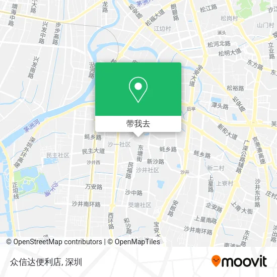 众信达便利店地图