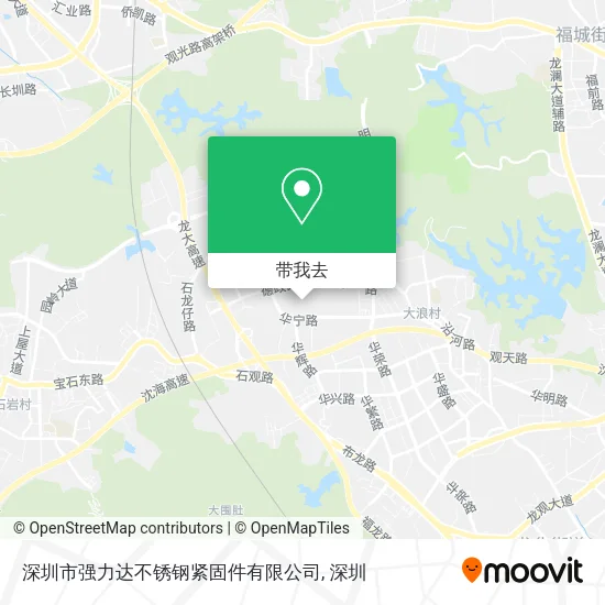 深圳市强力达不锈钢紧固件有限公司地图