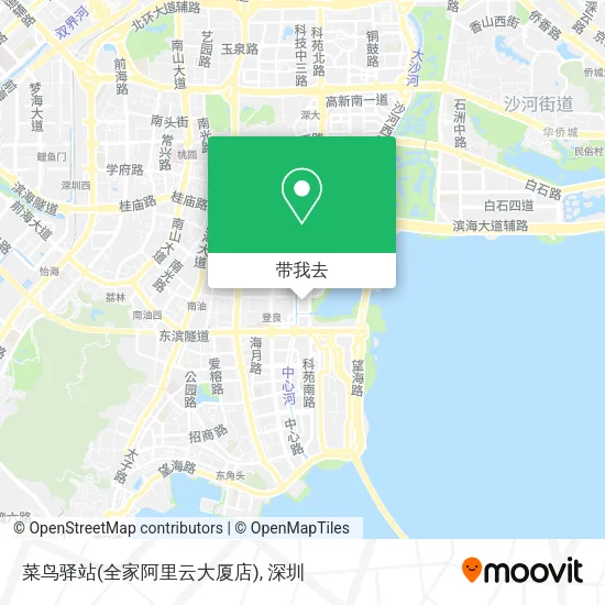 菜鸟驿站(全家阿里云大厦店)地图
