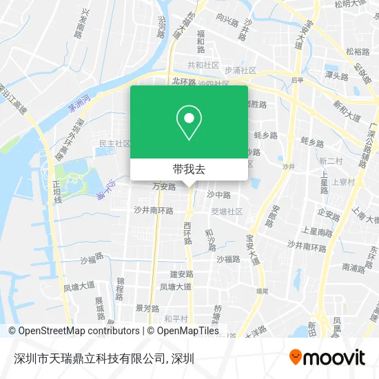 深圳市天瑞鼎立科技有限公司地图