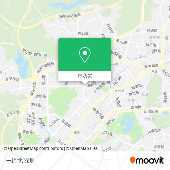 一福堂地图