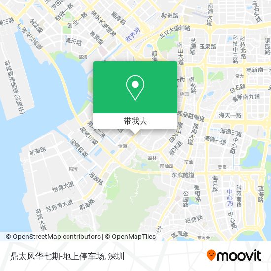 鼎太风华七期-地上停车场地图
