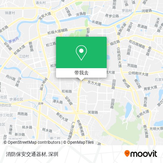 消防保安交通器材地图