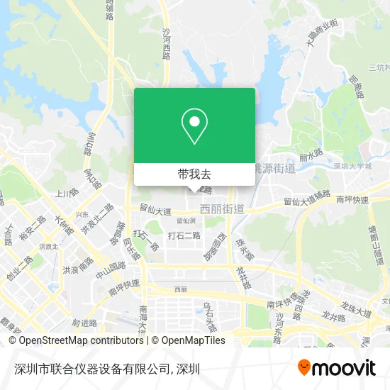深圳市联合仪器设备有限公司地图