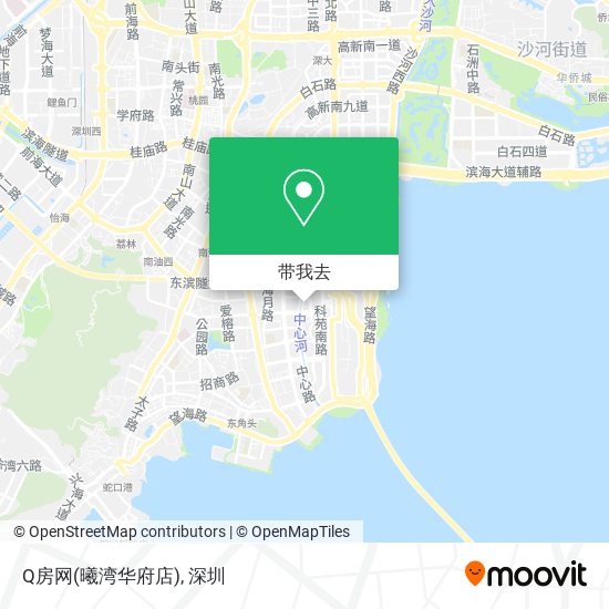 Q房网(曦湾华府店)地图