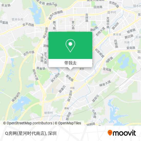 Q房网(星河时代南店)地图