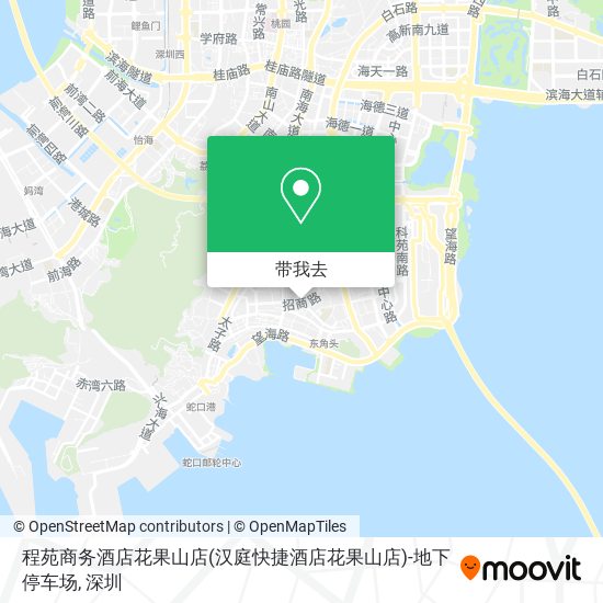 程苑商务酒店花果山店(汉庭快捷酒店花果山店)-地下停车场地图