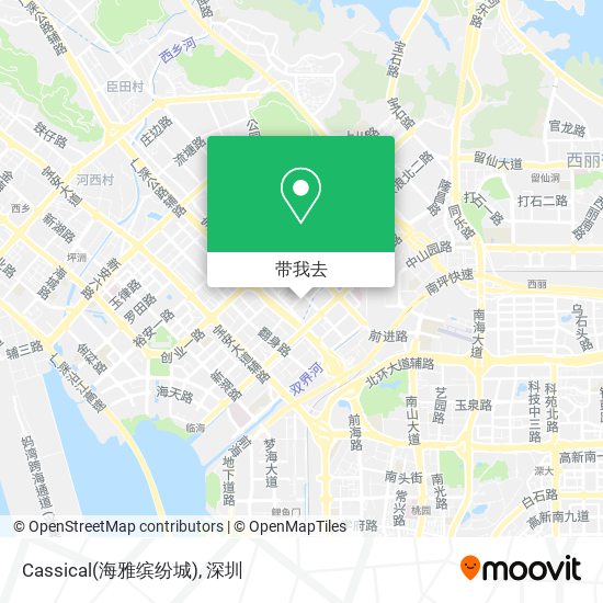 Cassical(海雅缤纷城)地图