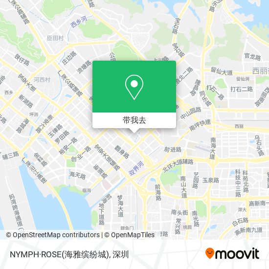 NYMPH·ROSE(海雅缤纷城)地图