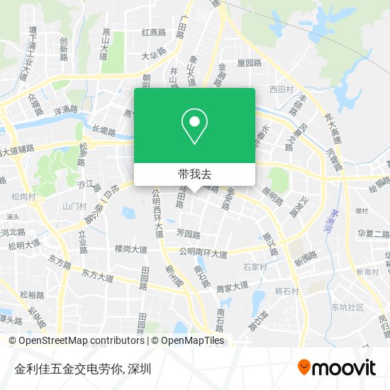 金利佳五金交电劳你地图