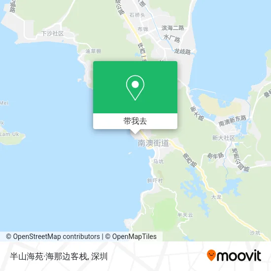 半山海苑·海那边客栈地图