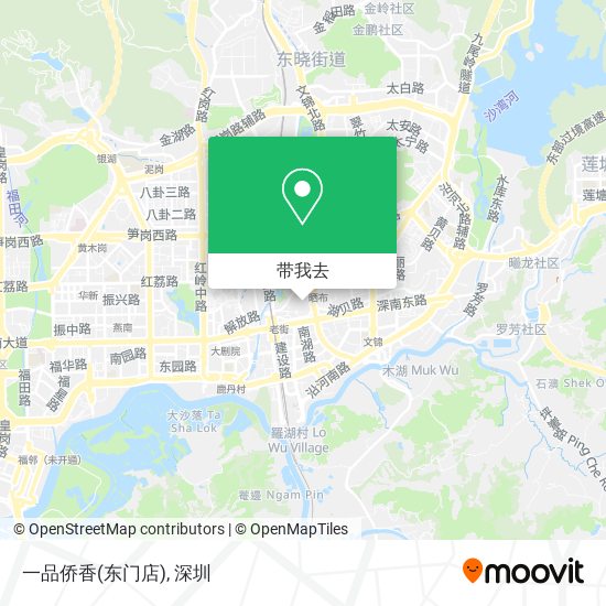 一品侨香(东门店)地图