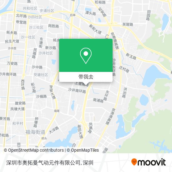 深圳市奥拓曼气动元件有限公司地图