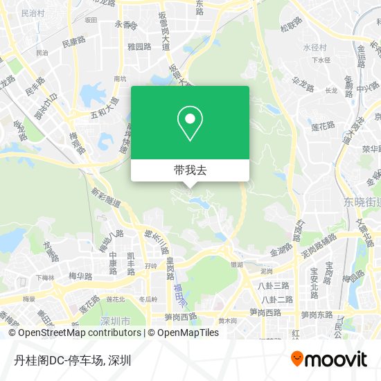 丹桂阁DC-停车场地图