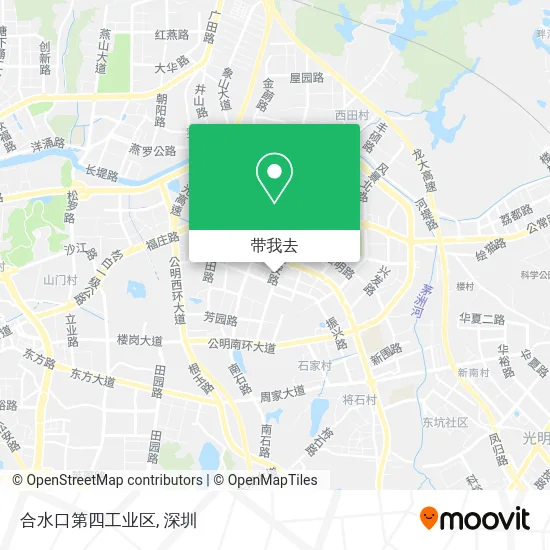 合水口第四工业区地图
