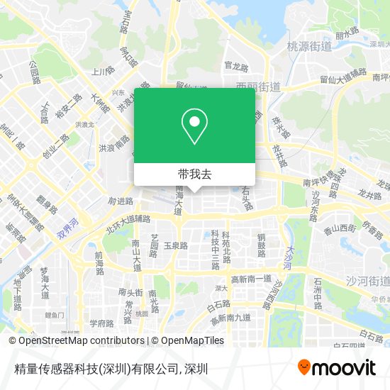 精量传感器科技(深圳)有限公司地图