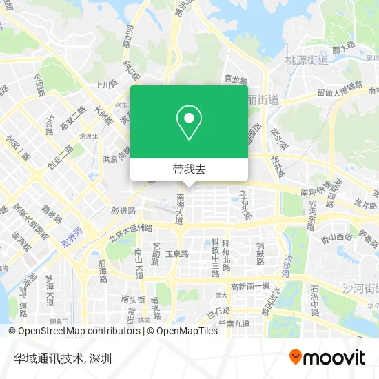 华域通讯技术地图