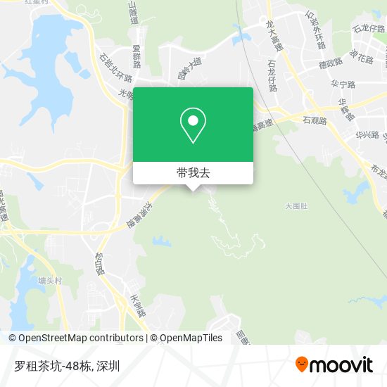 罗租茶坑-48栋地图