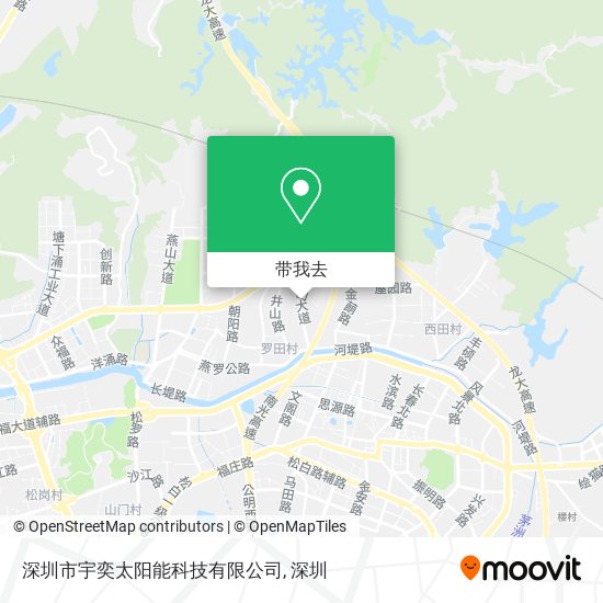 深圳市宇奕太阳能科技有限公司地图