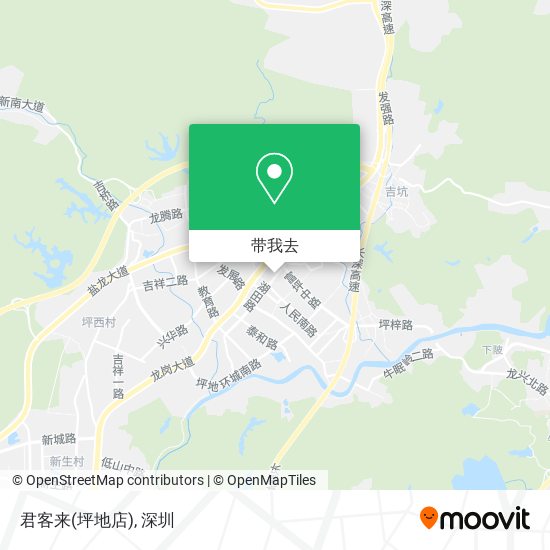 君客来(坪地店)地图