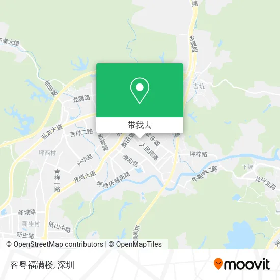 客粤福满楼地图