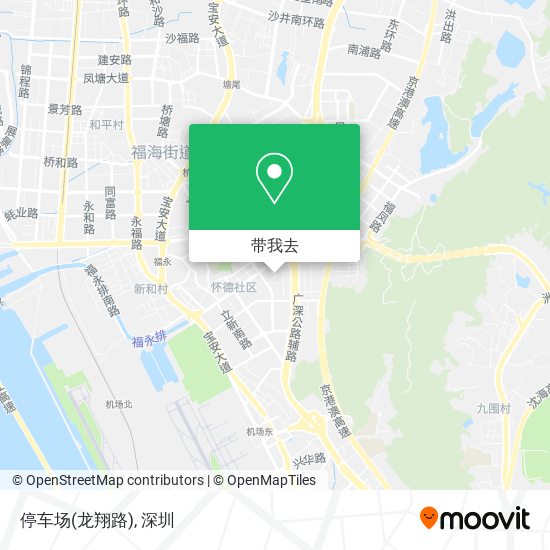 停车场(龙翔路)地图