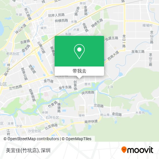 美宜佳(竹坑店)地图