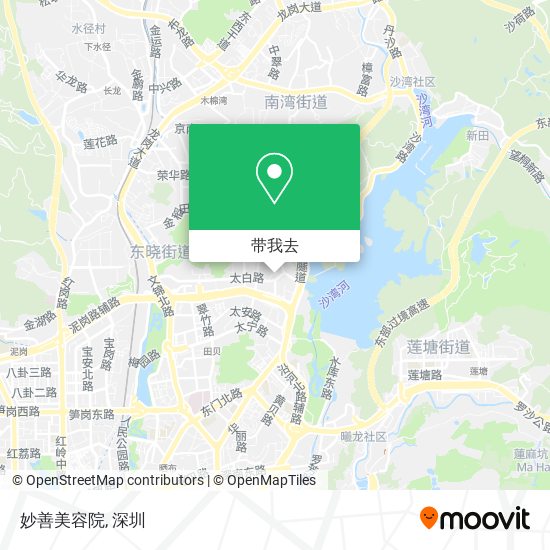 妙善美容院地图