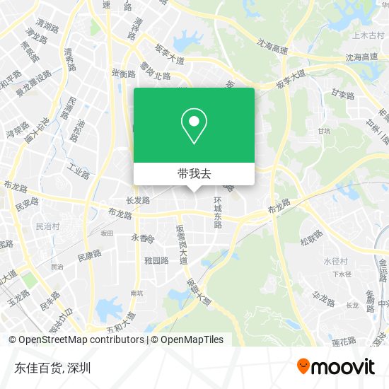 东佳百货地图