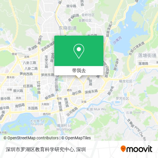 深圳市罗湖区教育科学研究中心地图