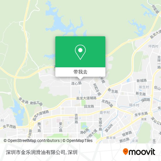 深圳市金乐润滑油有限公司地图
